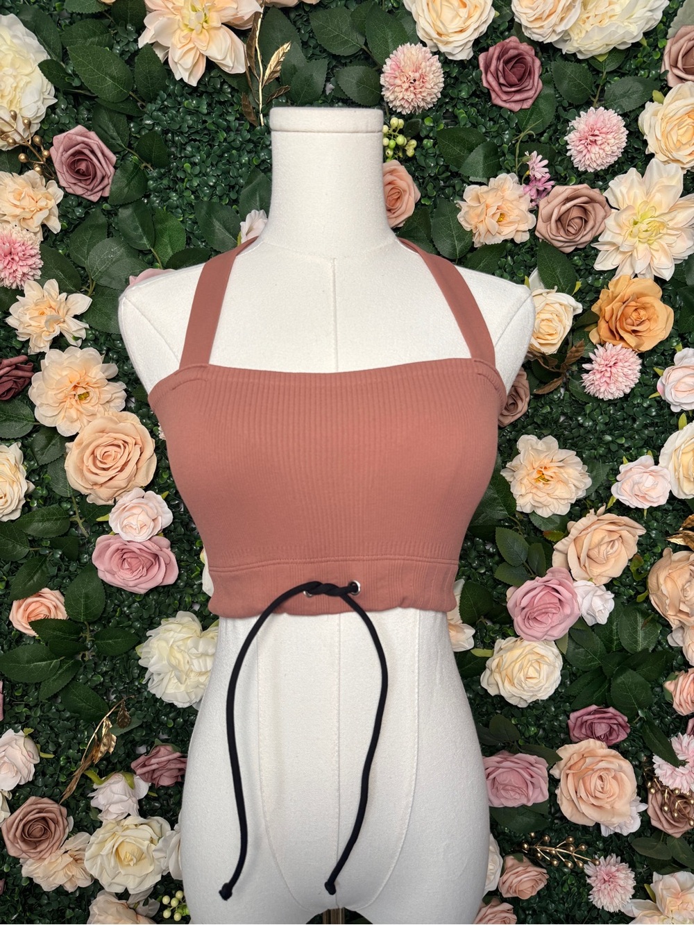 FP Intimately Ribbed Halter Crop Top - Picture 3 of 7